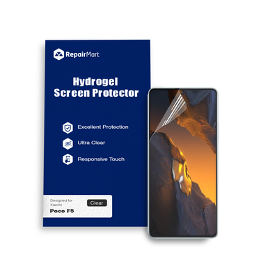 Xiaomi Poco F5 Compatible Premium Hydrogel Screen Protector With Full Coverage Ultra HD